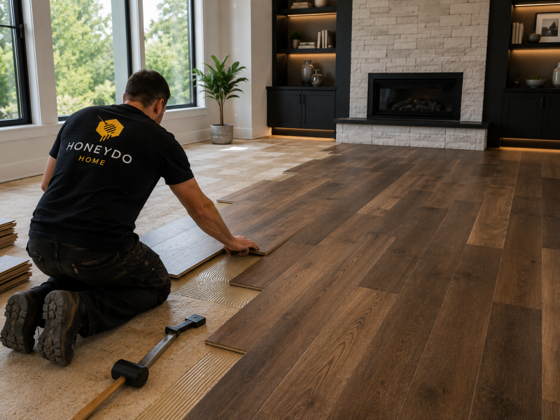 Wood floor Installation