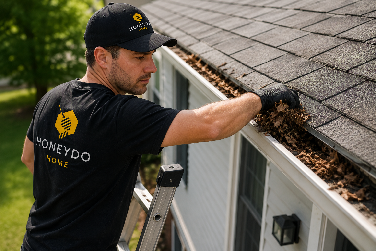 Gutter cleaning