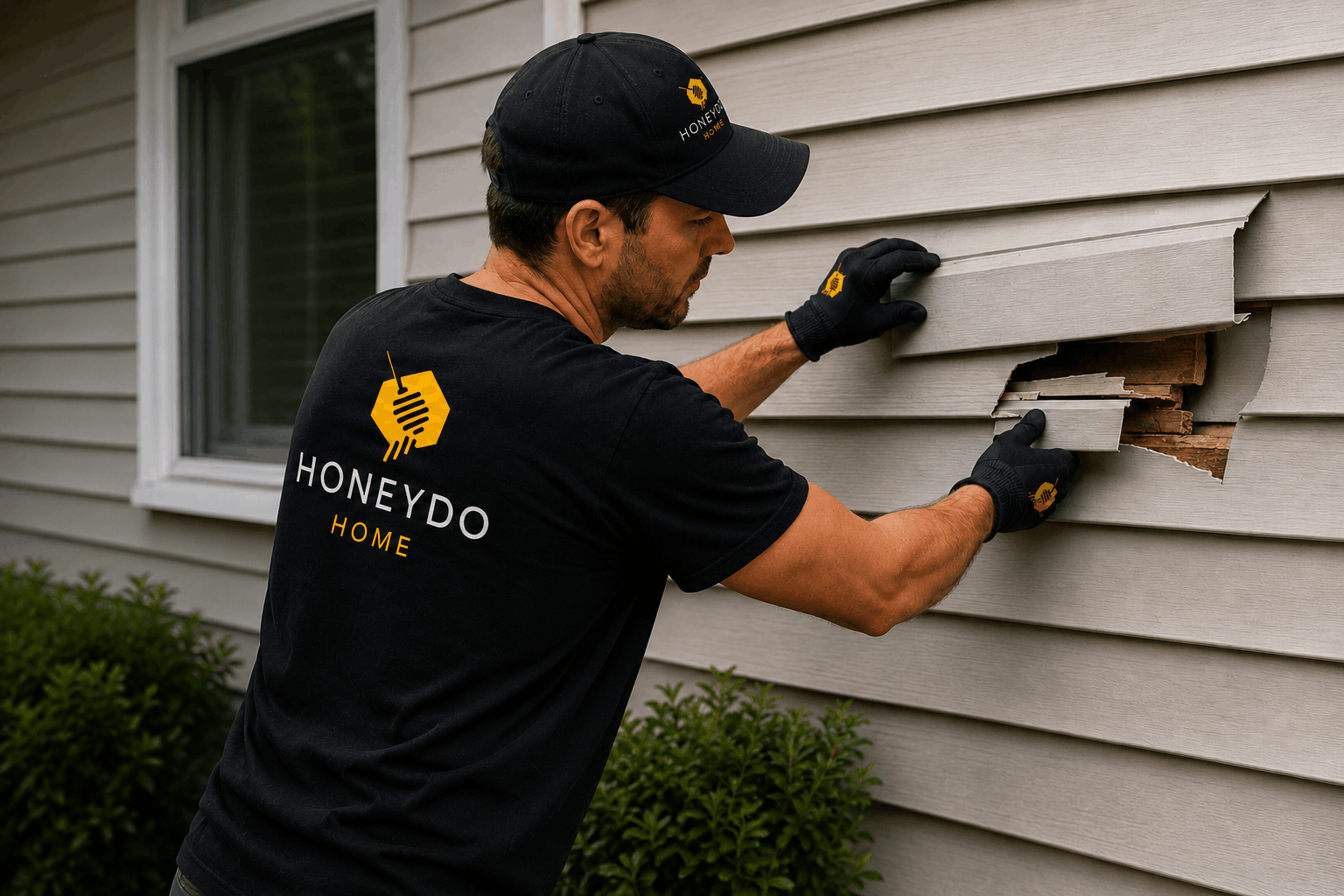 Vinyl siding Repair